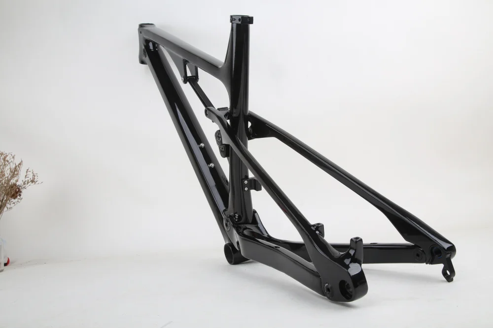 Cheap Free Shipping 2019 27.5er 29er All Mountain Enduro CARBON Full Suspension Frame bike 148*12mm Boost MTB Mountain XC Bike 27.5+ 10