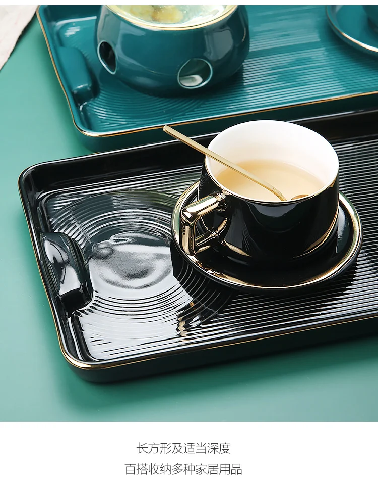 Set de 6 tasses à café avec soucoupes – Secret de Gourmet