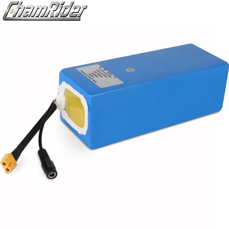 ChamRider 36V Ebike Battery 48V 20A 30A BMS BaFang 500W 700W 18650 21700 Cell Lithium Pack Battery For Bike Electric Scooter