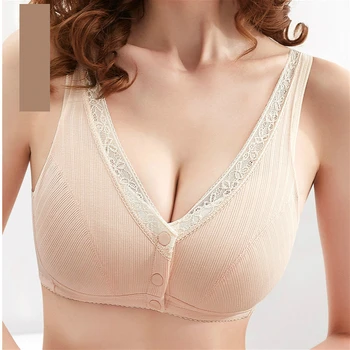 

Nursing Bras Breastfeeding Bras For Women Lingerie Maternity Bra Wire Free Women's Underwear Brassiere Cotton Feeding Pregnant