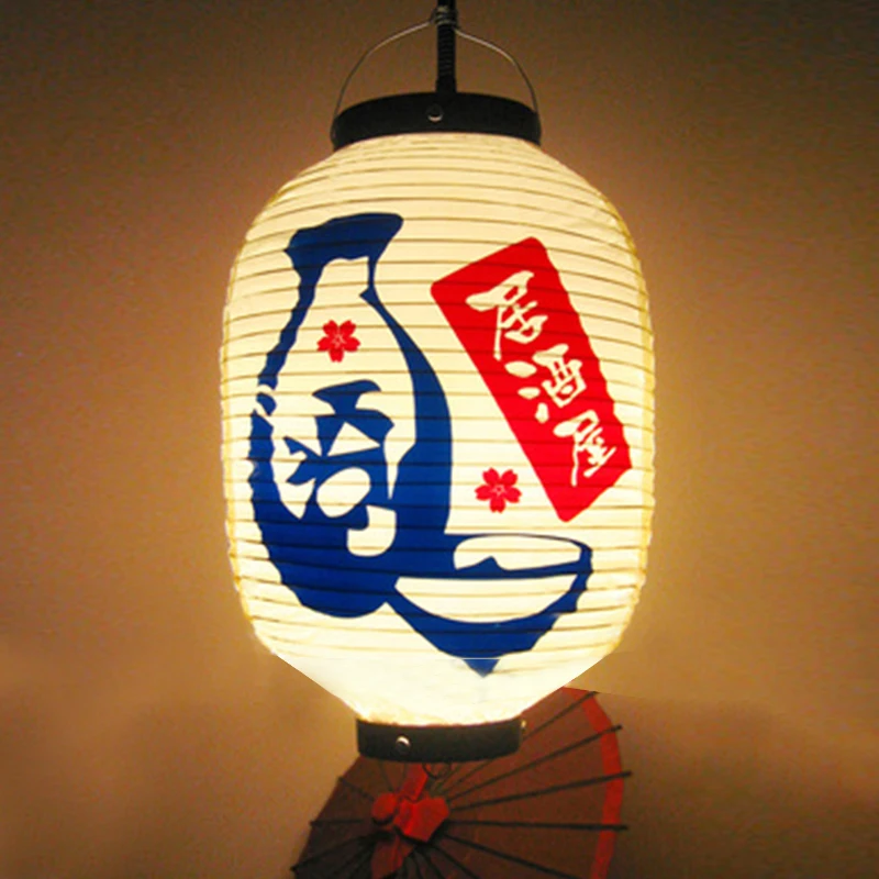 Japanese Sushi Lantern Japan Restaurant Bar Advertising Lantern Festival Hanging Decor Supplies Izakaya Sushi Ramen Lanterns