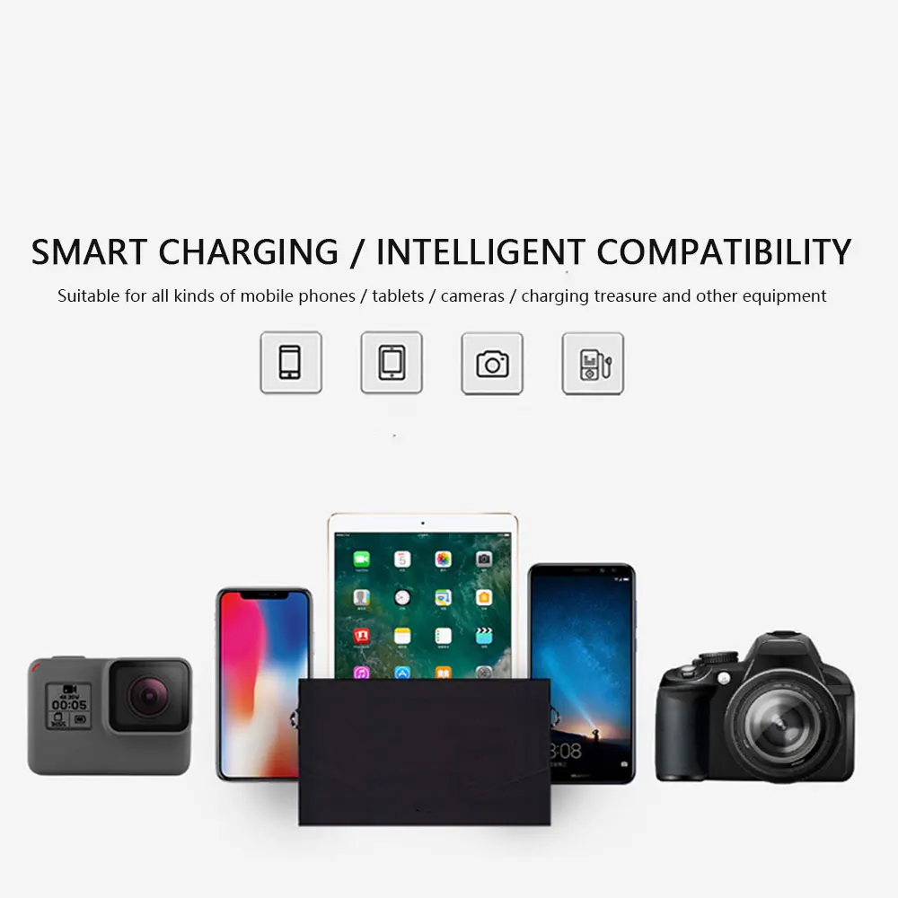 Прочная Солнечная Панель Солнечное зарядное устройство энергетический телефон аксессуар солнечный банк питания на открытом воздухе аварийный источник USB наружный черный
