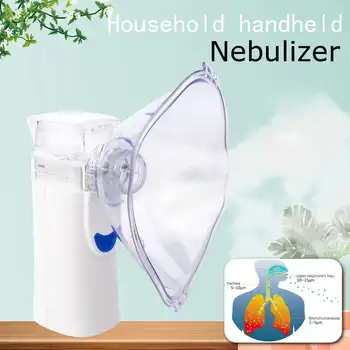 

Portable Household Mesh Nebulizer Portable Asthma Inhaler Nebuliser For Child and Adult Personal Steam Inhaler Health Care