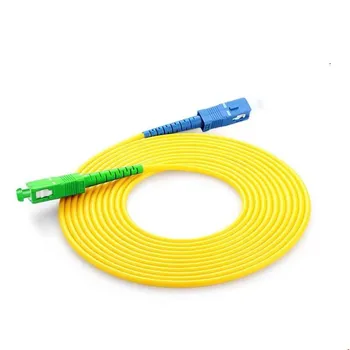 

10PCS/bag SC /UPC Simplex singlemode fiber optic patch cord Cable 2.0mm or 3.0mm FTTH fiber optic jumper