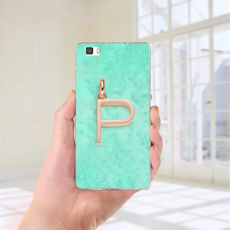 Picture 11 Буквы алфавита для huawei P8 P9 P10 P20 P30 для НУА Вэй слава 6X7X7 9 Коврики 10 Pro Lite P Smart чехол мягкий, ТПУ прозрачные телефонные чехлы - Цвет: Picture 11