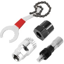 Многофункциональная цельная медиальная ось маховика гаечный ключ хвостовой крюк гаечный ключ шатун разборка велосипед Ремонтный комплект