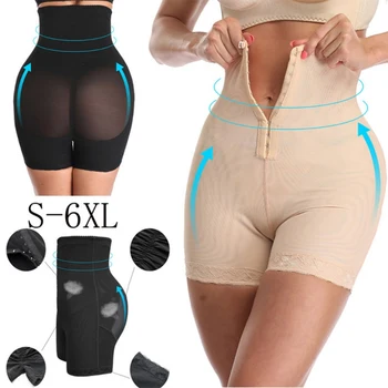 

Big Size Waist Trainer Slimming Bodyshaper Control Panties Shapewear Exploded High-waist Lap Body Shaper