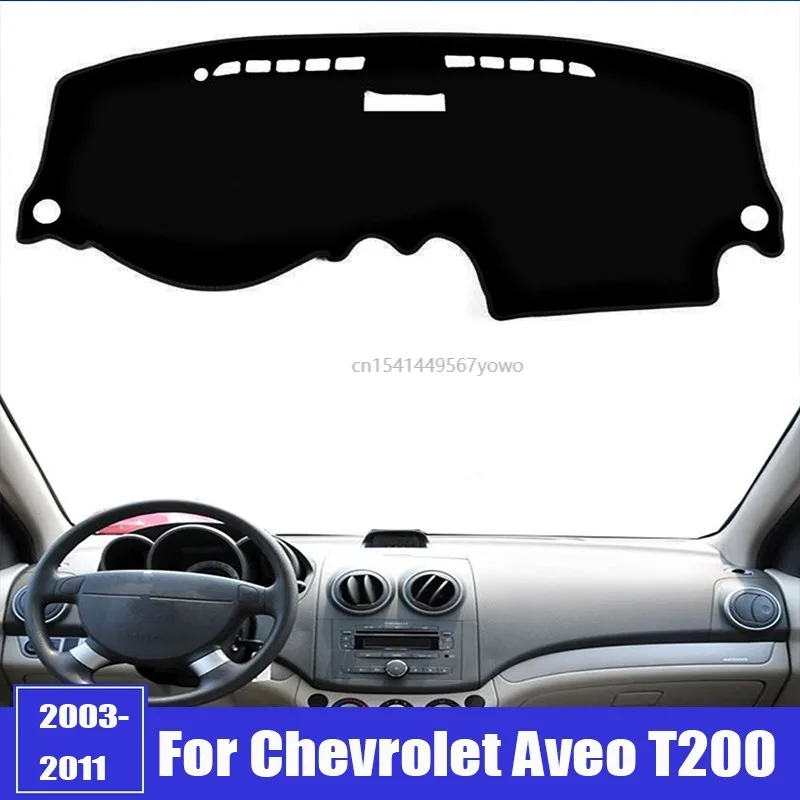 For Chevrolet Aveo T200 03-11 Daewoo Gentra T250 05-11 Ravon Nexia R3 15-2020 Car Dashboard Cover Mat Pad Dash Sunshade Dashmat |