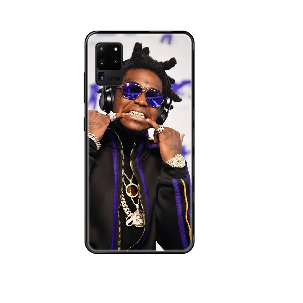 Rapper kodak black Phone case For Samsung Galaxy S 3 4 5 6 7 8 9 10 Plus Lite Edge black soft shell luxury cell cover fashion