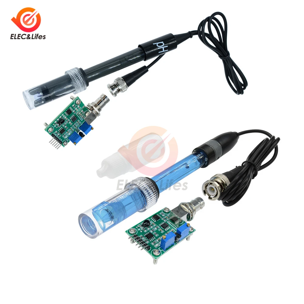 Hydroponic Aquarium Ph Meter Electrode Laboratory Ph Electrode Bnc