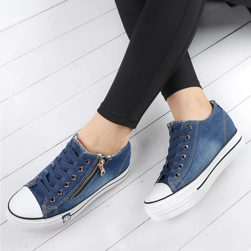 Women's Sneakers Trainers Casual Vulcanize Comfy Canvas Shoes Ladies Female Zapatillas Mujer Tenis Feminino Basket Femme