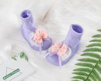 

Baby Girl Shoes Soft Bottom Socks Shoes Floor non- Slip Cotton Indoor Shoes Socks Toddler Shoes Soft Bottom anti-slip Shoes