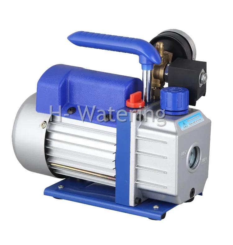 1 этап 3CFM 1/4HP роторный лопасть ОВКВ инструмент вакуумный насос холодильник AC R410a R134 R22+ электромагнитный клапан