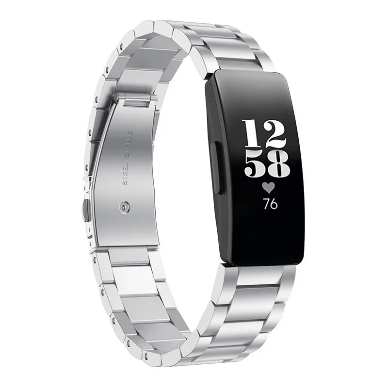 Essidi для Fitbit inspire HR Браслет ремешок из нержавеющей стали смарт-Браслет замена для Fitbit inspire HR