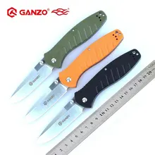 58-60HRC Ganzo G738 440C Лезвие G10 Ручка edc Складной нож инструмент для выживания кемпинга охотничий карманный нож тактический edc Открытый инструмент