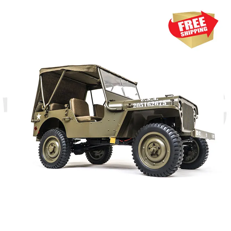 Радиоуправляемая машинка ROC хобби FMS 1/6 1941 МБ скалер cralwer Canvas навес для стоянки