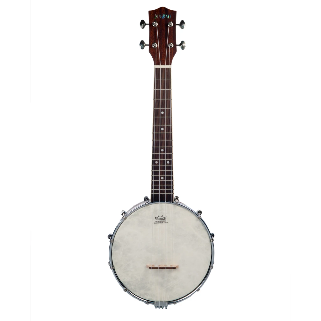 Naomi banjolele banjouke concerto-escala banjo ukulele pôr-do-sol