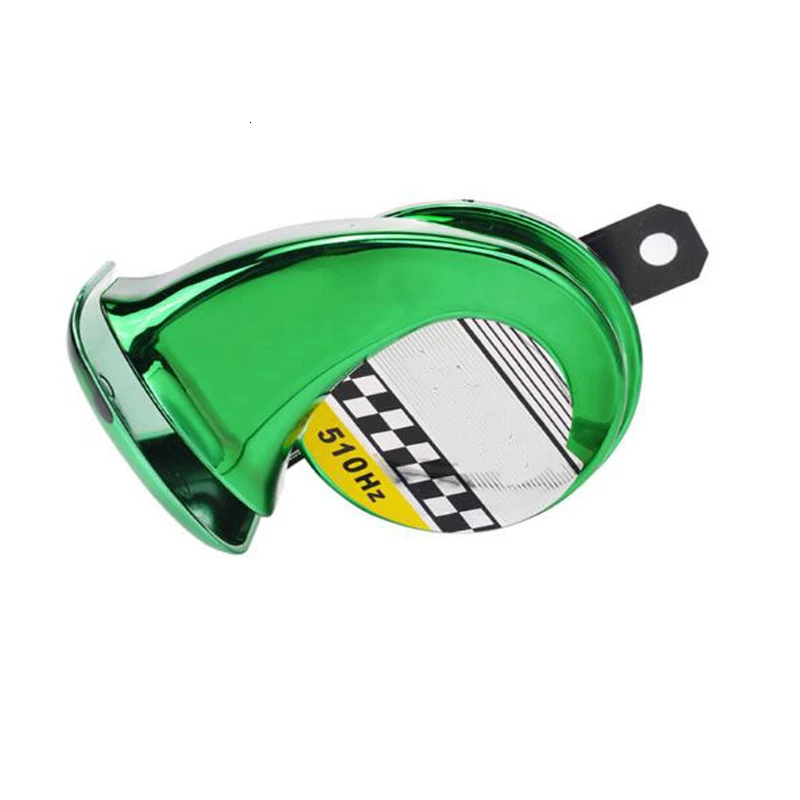  Universal 12V DC 130db Snail Air Motorcycle Horn Strong Alarm Suitable for Car Truck Motorcycle Wat