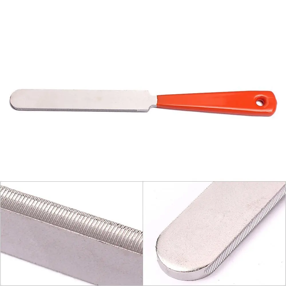 Guitar Fret Crowning File+2pcs Fingerboard Protector+Guitar Sanding Polish