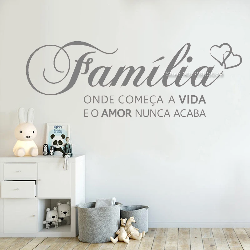 Portuguese Saying Words Decals