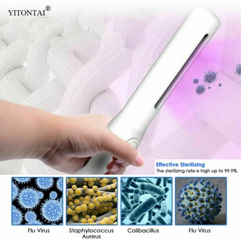 

Portable UV Germicidal Sterilization Ozone Lamp Bulb Ultraviolet Light Base For Disinfect Bacterial Kill Mites Deodorizer