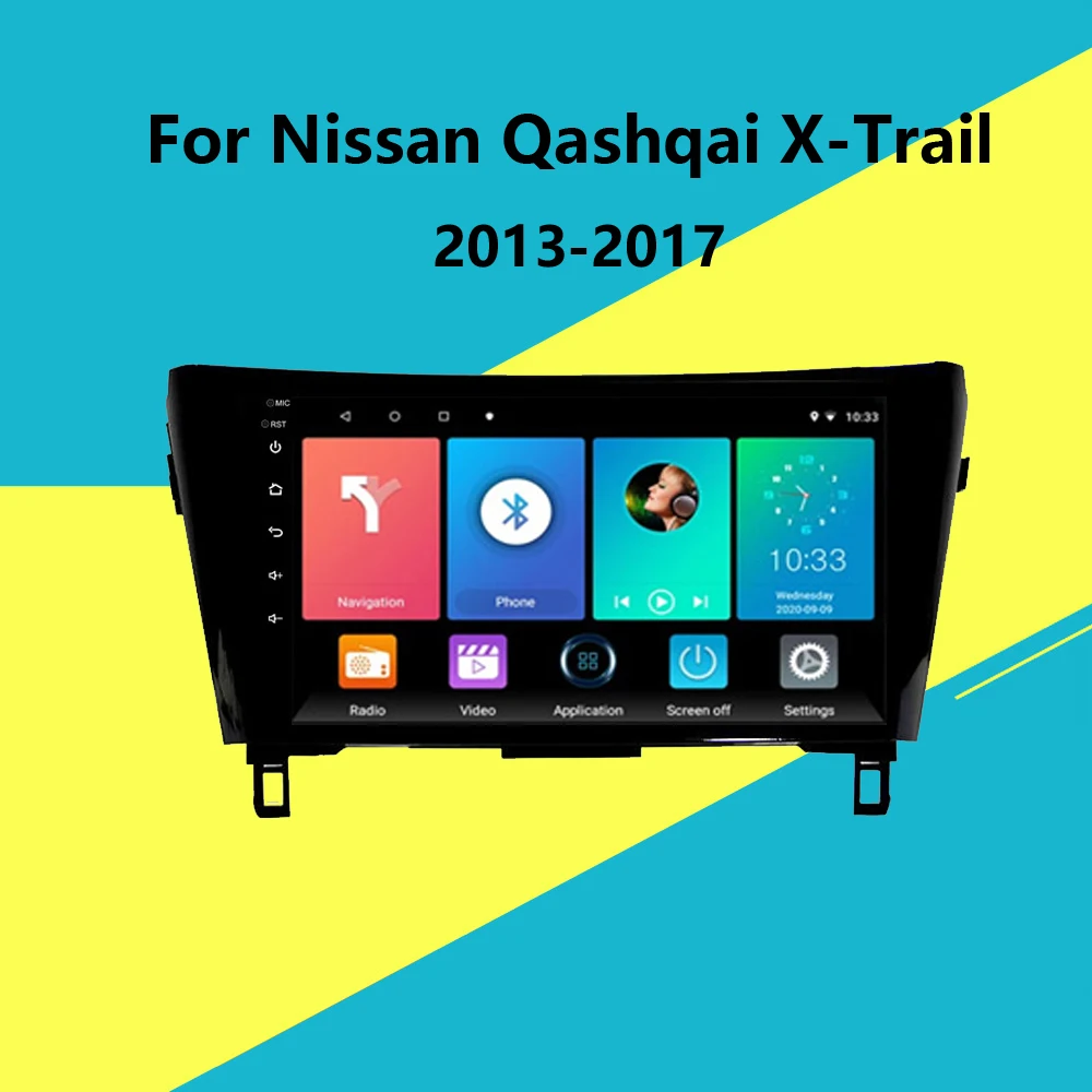9 &quot2 Din Android автомобильный Радио Мультимедийный видео плеер для Nissan Qashqai X-Trail 2013-2017