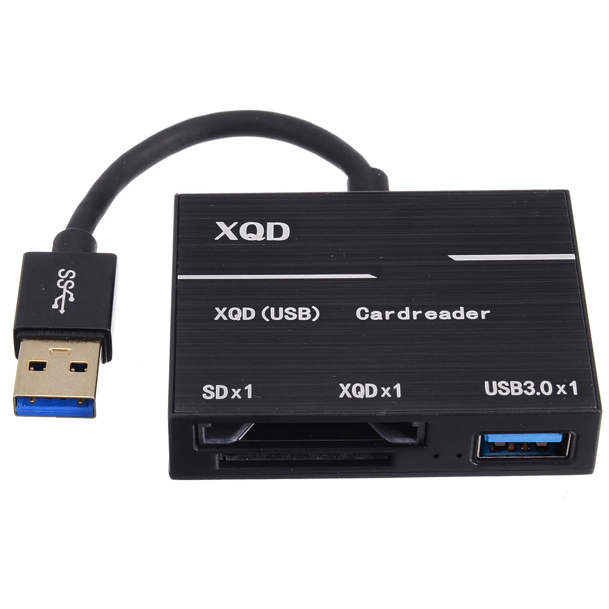 1 шт. Универсальный USB3.0 концентратор кард-ридер черный все-в-одном XQD SD кард-ридер 500 МБ/с./с высокоскоростной XQD2.0 адаптер Комплект Mayitr