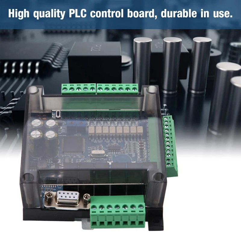 1 Pcs PLC Programmable Controller PLC Industrial Control Board FX3U-14MR 8 Input 6 Output Programmable Simple Controller