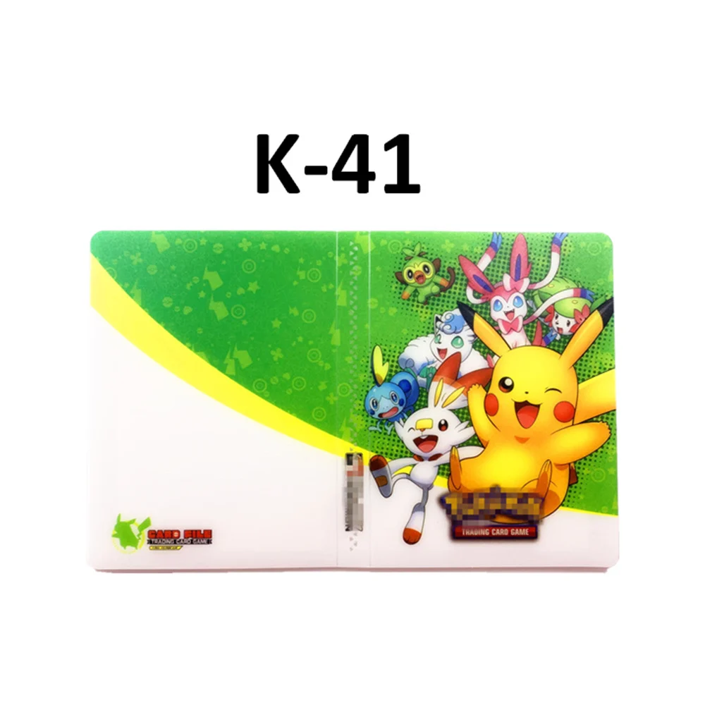 K41 Pokemon держатель Альбом игрушки для детей Коллекция 240 шт карты Альбом Книга игра торговая карточная игра Покемон подарок - Цвет: K41