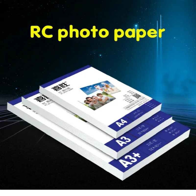 A4 листы 260 г цветные страницы с высокой яркостью Водонепроницаемая RC бумага для