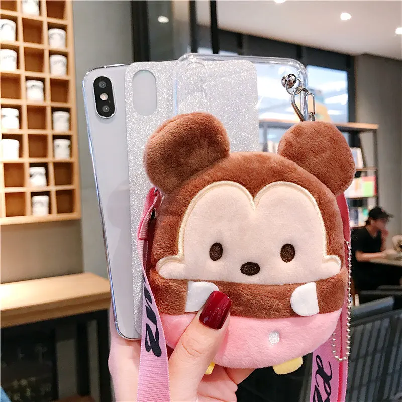Чехол-бумажник с мультяшной куклой для Asus Zenfone 5 4 Lite ZC600KL ZE554KL 4V V520KL
