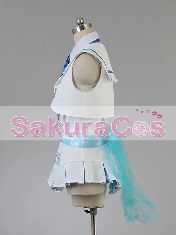 LoveLive! WonderfulRush Косплей Костюм Эли аясе белое платье Хэллоуин женское платье прекрасный стиль