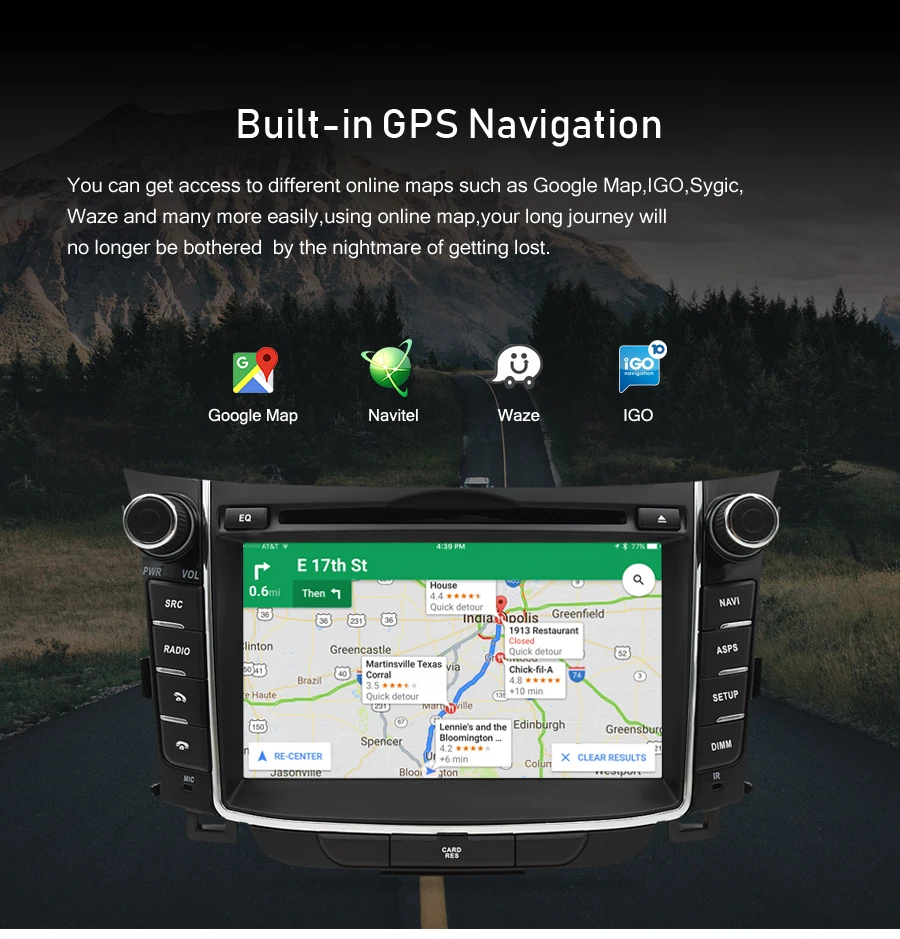 Pole for 2012 2013 2014 2015 2016 Hyundai i30 Details about GPS