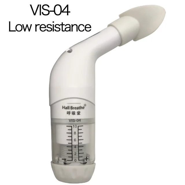 Lung Breathing Trainer Inspiratory Expiratory Muscle Exerciser DrugFree Respiratory Therapy