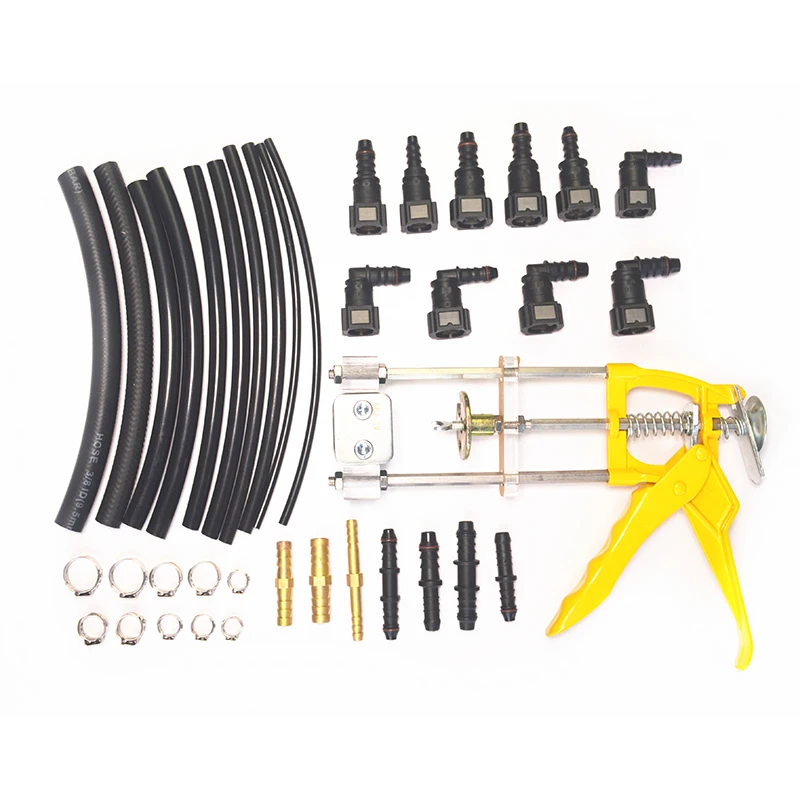 US $59.95 Diy Install Tool Automative Hose Replacement Kit Fast Connection Fuel Quick Connector For Car Motorcycle Refitted