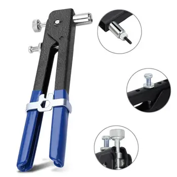 

86pcs Blind Rivet Nut Kit Set Rivet Gun Threaded Insert M3 Tools M6 Metric Nuts M5 Tool M4 Riveting With Assortment 80PCS R Y5O9