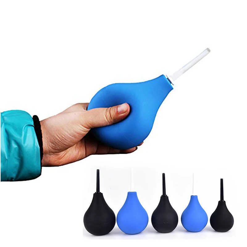 WETIPS Silicone Anal Shower Enema Cleaner Anus Douche Portable Ducha Anal  Wash Clean Vaginal Washing Family Enemas Cleaning