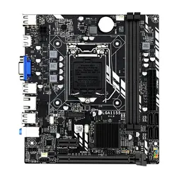 Carte mère LGA 1155 pour Intel Core i7 / i5 / i3 / pentium/celeron, LGA 1155, DDR3 M ATX, H61 