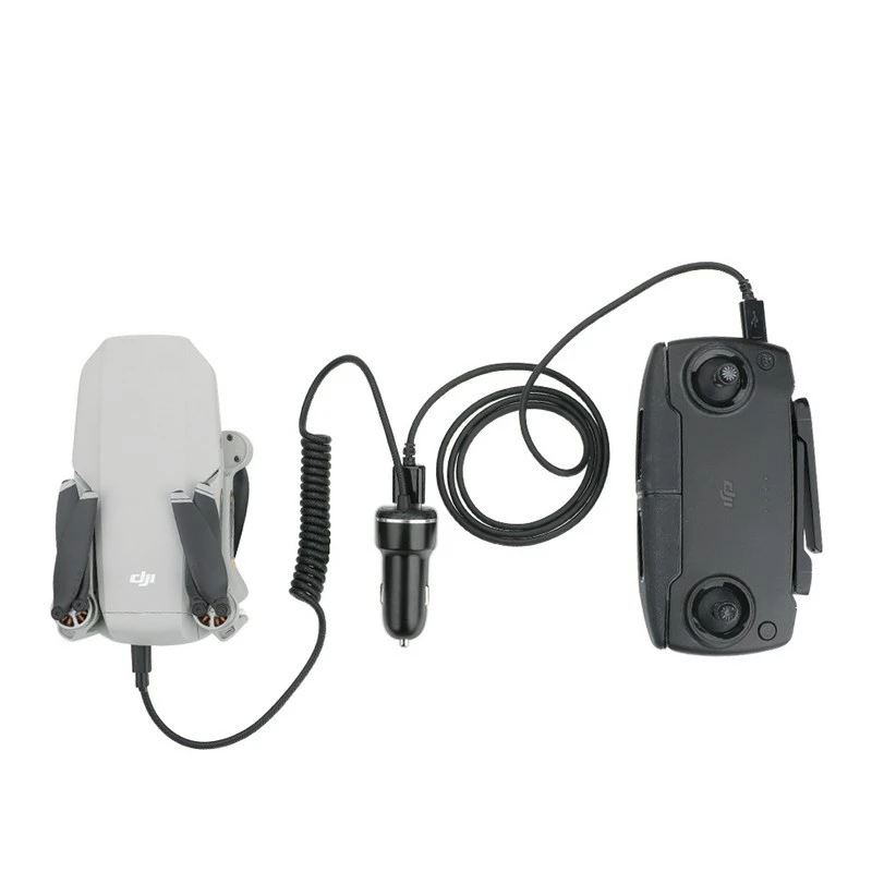Buy HGV Car Charger for DJI Mavic Mini Drone Flight Battery Fast Charging Travel Charger Transport Outdoor Portable Accessory Mini 