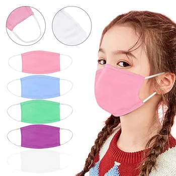 

reuse mask for kids cotton face masks breathable protection PM2.5 Masks for children washable maske no filter