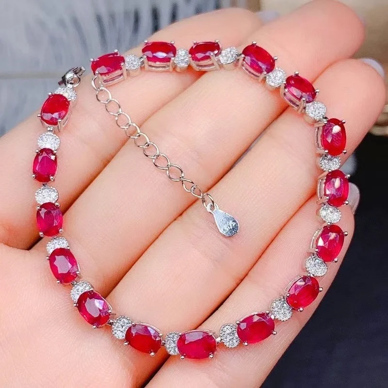 Share more than 74 genuine ruby bracelet in.duhocakina