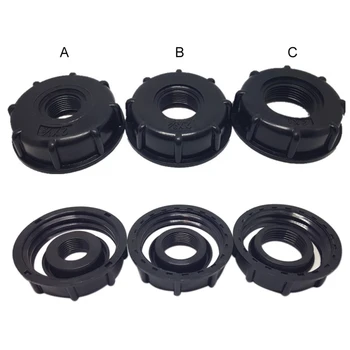

1/1/2 3/4 IBC Hose Adapter Reducer Connector Water Tank Fitting Standard Coarse Thread Durable Garden Hose Pipe Tap Storage