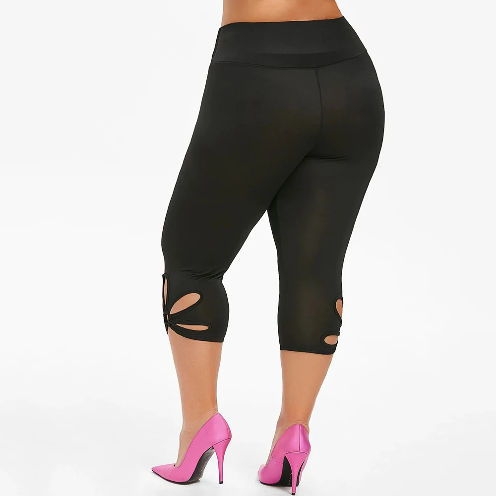 5XL Plus Size Leggings Women High Waist 