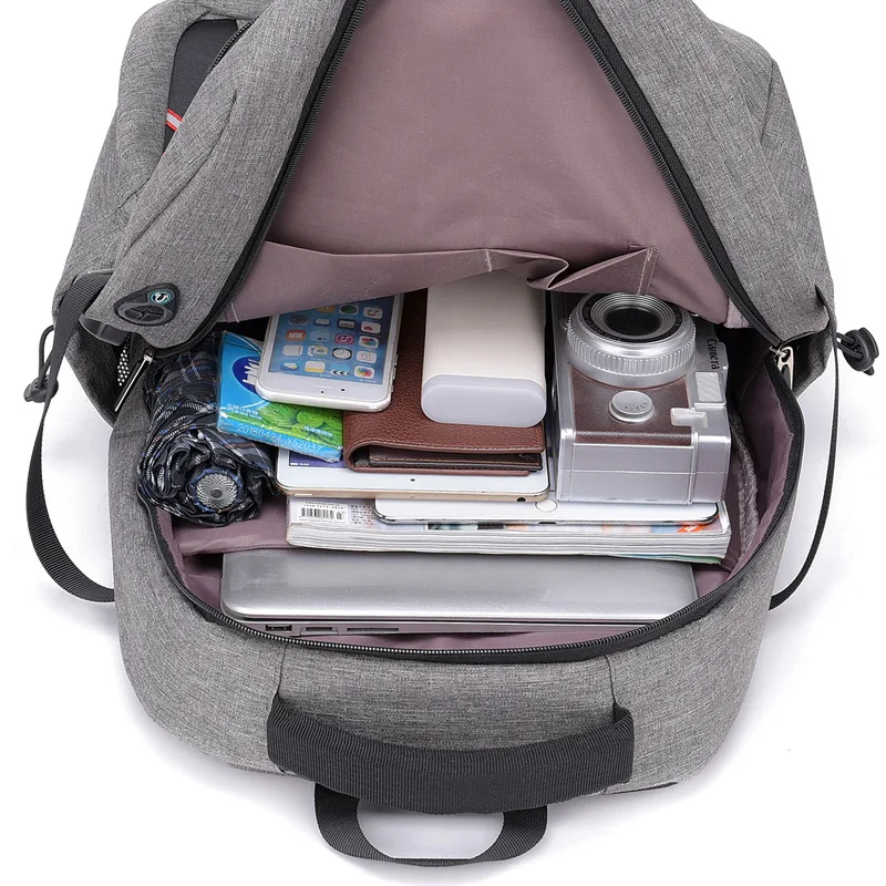 LOOZYKIT мужской рюкзак для ноутбука многофункциональный для подростка модная дорожная сумка через плечо зарядка через usb мужской деловой рюкзак для ноутбука
