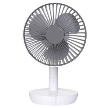 

Table Fan High Wind Power Large Capacity Desktop Silent Desktop Fan USB Rechargeable Convenient Fan