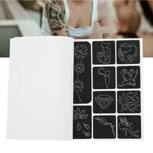 Трафареты для татуажа, полуперманентные трафареты для татуировок, 118 узоров, Аэрограф, временные трафареты для краски