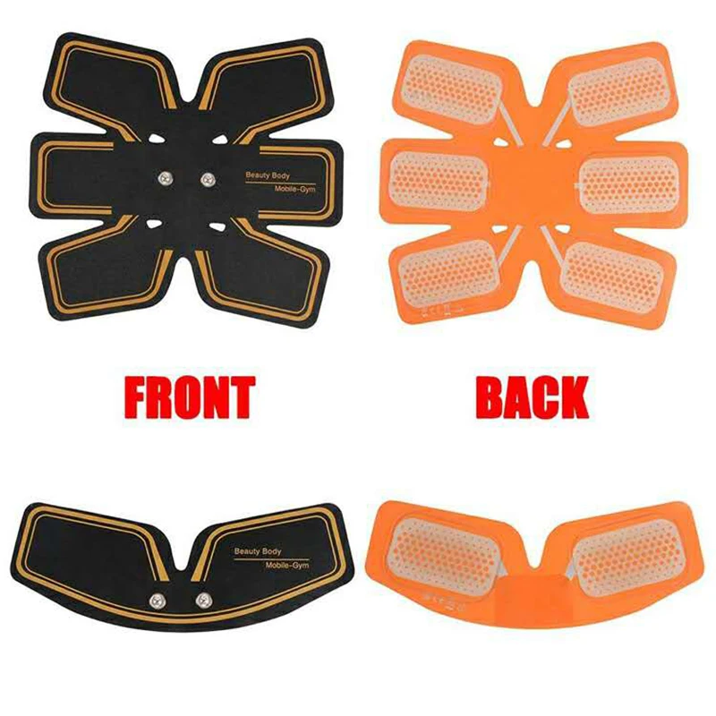 Body Shaper Slimming Massager EMS Abdominal Muscle Stimulator Toner Hip Trainer Abdomen Buttocks Butt Lifting Fitness Massage