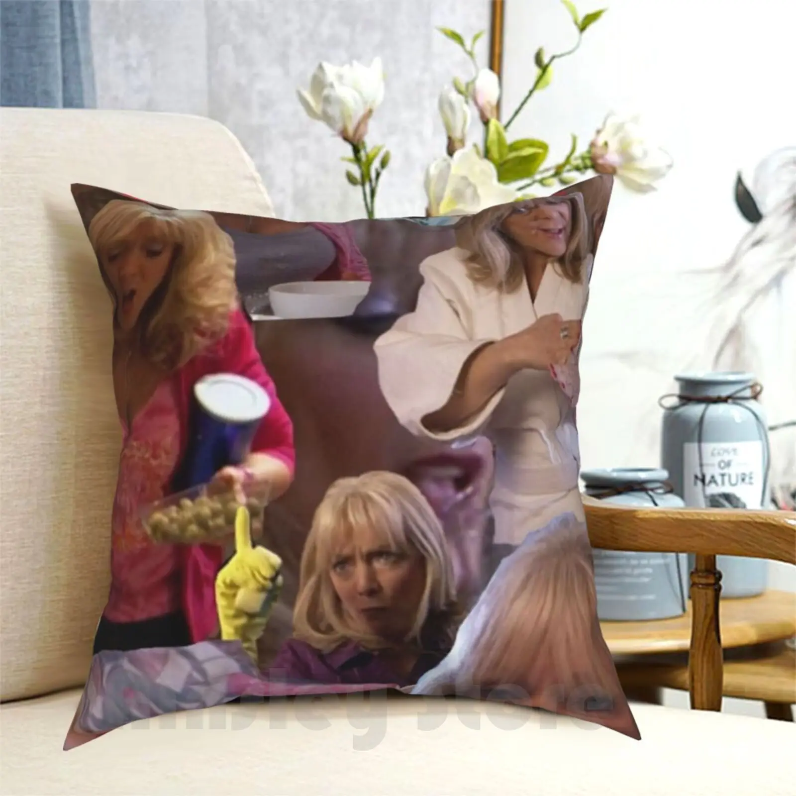 Pam Collage Rapper E Stacey Federa Per Cuscino Stampata Per La Casa Cuscino Morbido Pamela Pam Rapper Stacey Gav Bb3 Smiv Smilhy