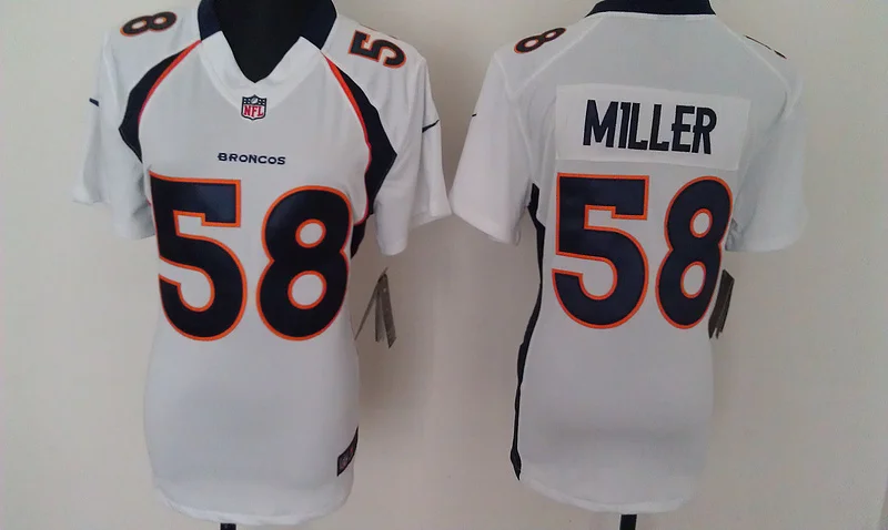 Multi Stitiched, Denver Von Miller для мужчин женщин Молодежная Футболка - Color: Multi