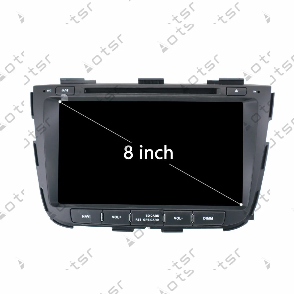 Android 9,1 " ips gps навигация автомобильный dvd-плеер для KIA Sorento 2013 головное устройство мультимедийный плеер магнитофон